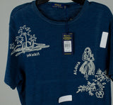 Polo Ralph Lauren Men's Chain Stitched Hawaiian Motif T-Shirt-Large