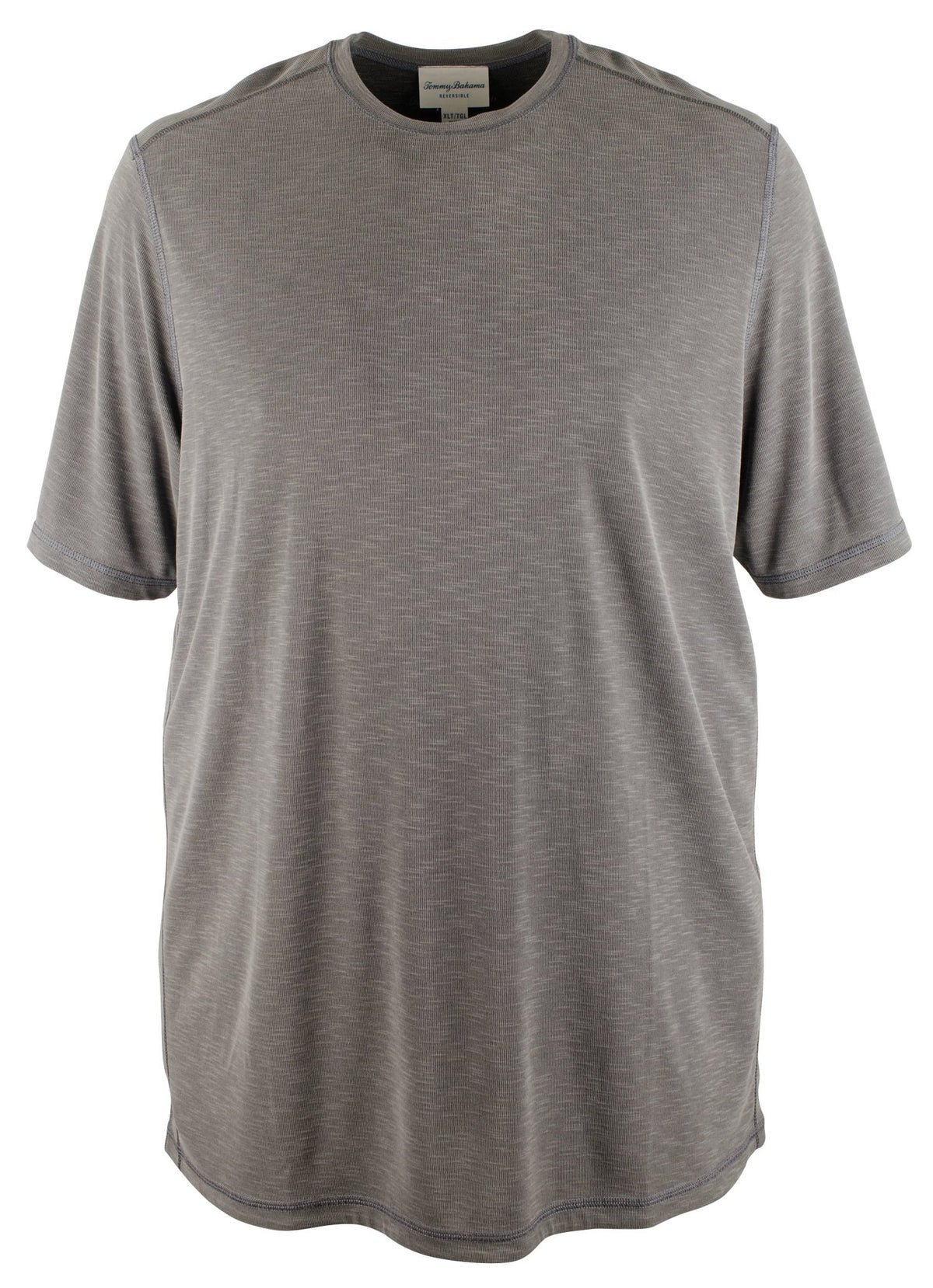 Men's Big & Tall Flip Tide Reversible Island Zone T-Shirt-BLK-3XL Tall