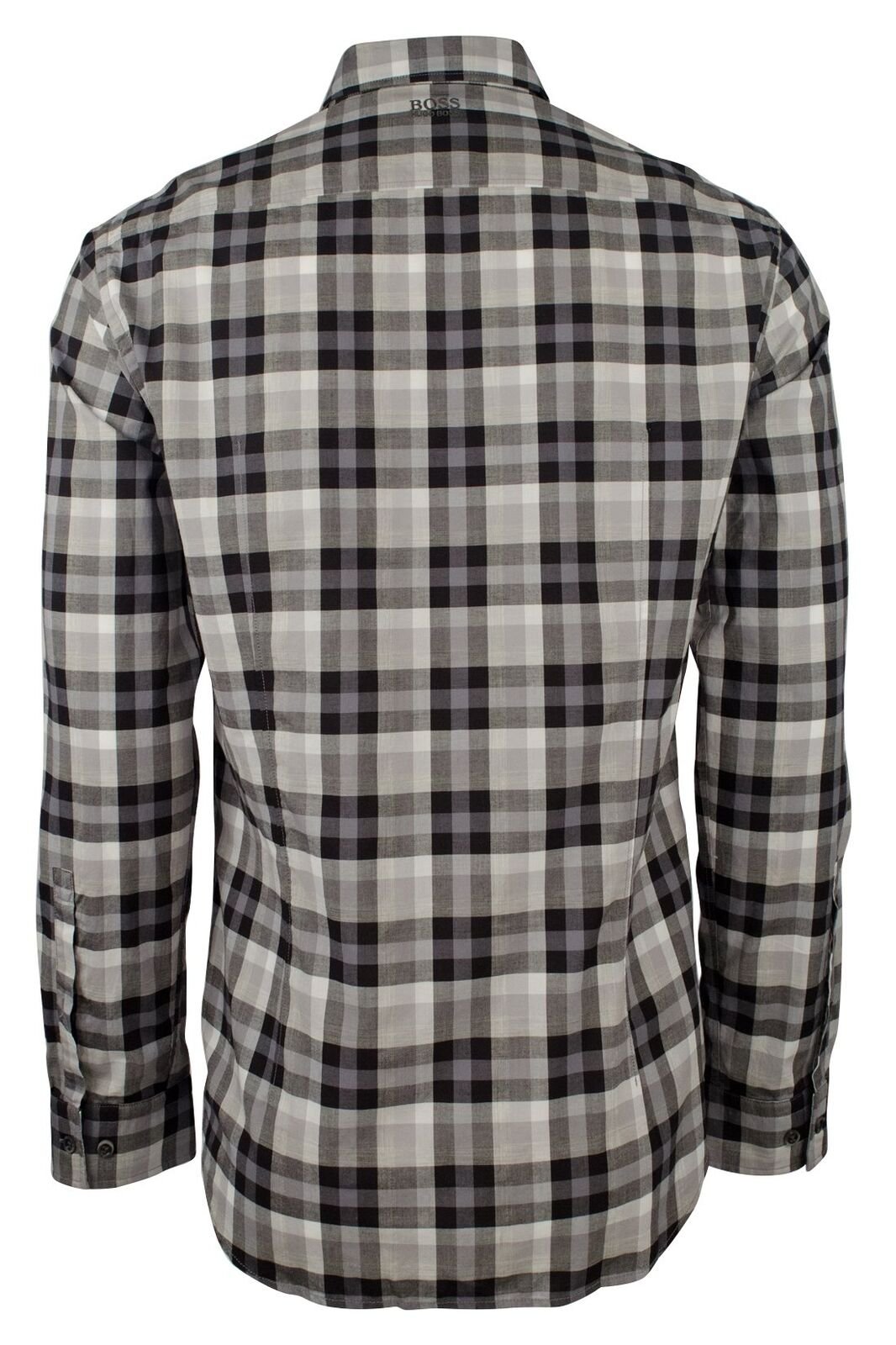 Hugo Boss Men's Green Label Blumas Slim Fit Checked Button down Shirts