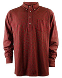 Ralph Lauren Men's Printed Popover Shirt Top R XXL