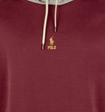 POLO RALPH LAUREN Men's Big & Tall Color-Blocked Double-Knit Hoodie 2XB Multicolor