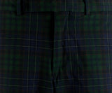RLX Ralph Lauren Men's Tailored Fit Stretch Plaid 9" Golf Shorts Green 35