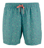 Southern Tide Erkek Allure 6" Mayo Şortu Tidal Wave Mavi XL