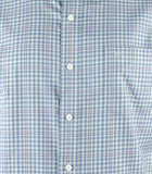 Men's Classic Fit Plaid Button Down Shirt-GG-S Gravel Grey