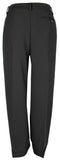 Lauren Ralph Lauren Women's Plus Size Pleated Crepe Trouser Pants 18W Black