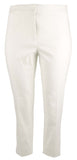 Michael Kors Women's Plus Lux Tech Cotton Blend Stretch Slit Hem Slim Leg Pants