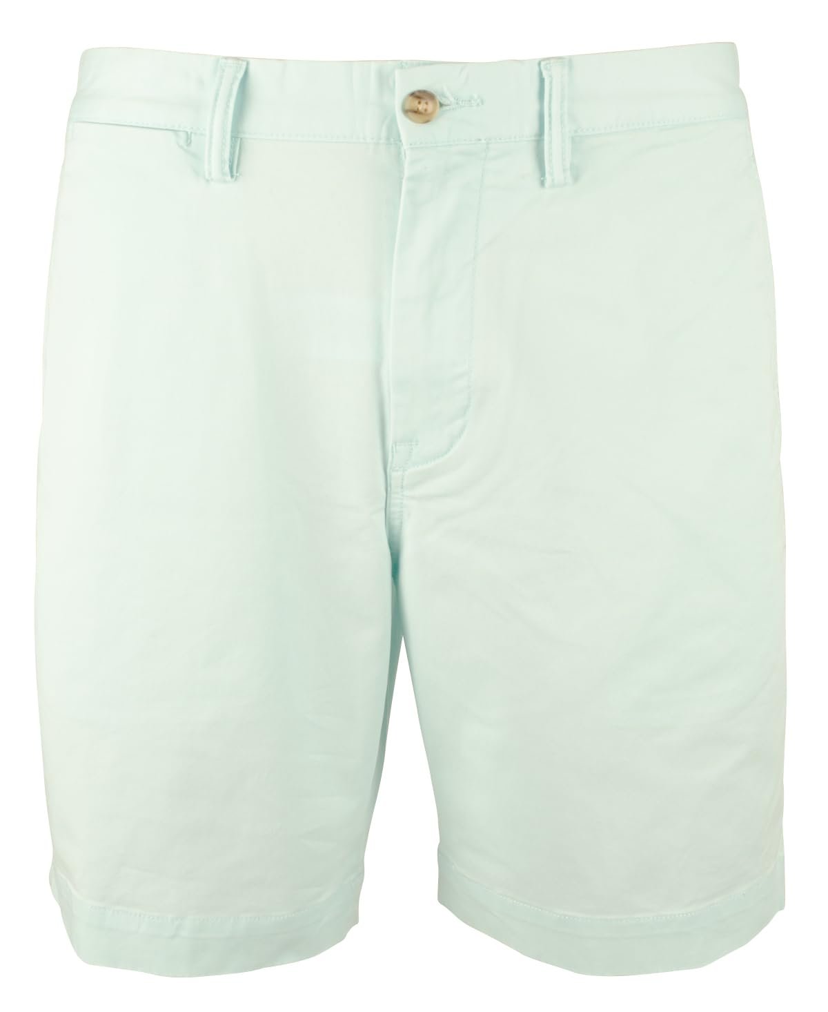 POLO RALPH LAUREN Men's Classic Fit Stretch 9" Flat Front Shorts Soft Aqua 38