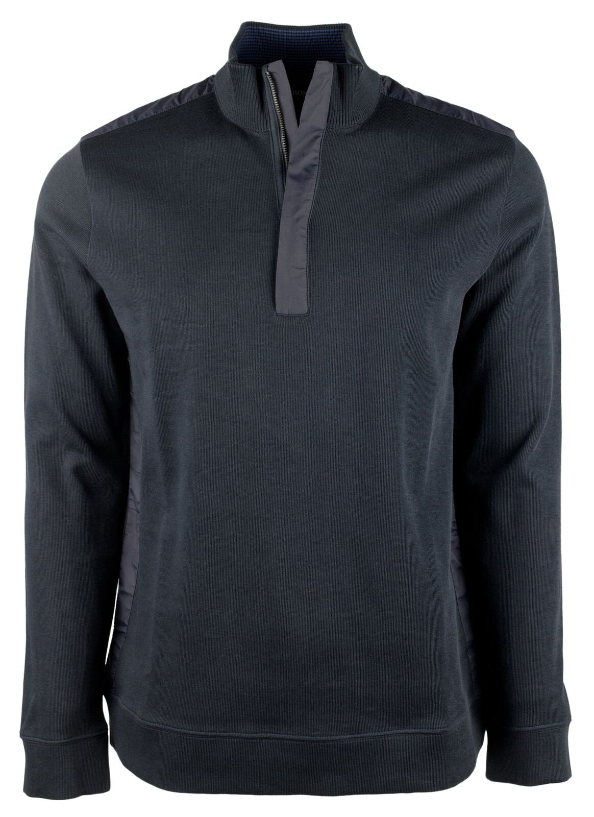 Customer Return Hugo Boss Men's Sidney Quarter Zip Pullover Sweater-DB-Large