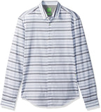 Hugo Boss Men's Green Label Belfiore Striped Slim Fit Shirt