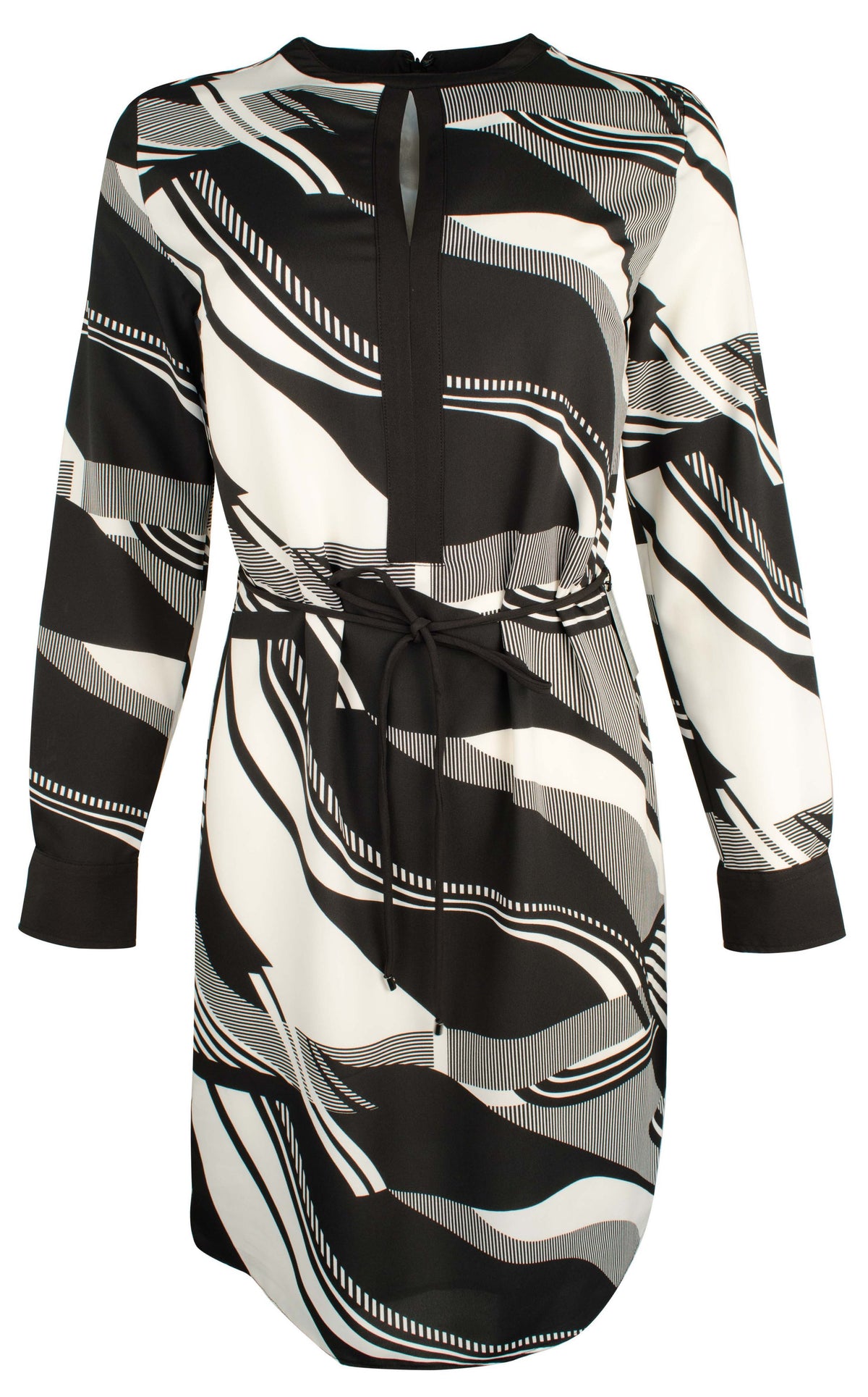 Ralph Lauren Women's Print Crepe Drawstring Dress