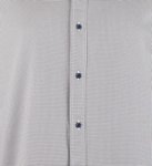 Michael Kors Men's Stretch Gingham Slim Fit Long Sleeve Shirt Blck XX-Large Black