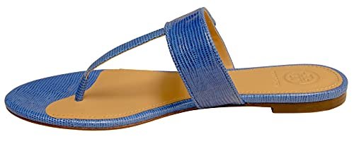 Tory Burch Women's Kira Embossed Thong Sandals BTB 7