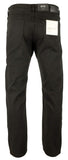 Hugo Boss Men's Albany Relaxed Fit Stretch Jeans-BLK-32WX32L Black