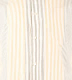 Michael Kors Men's Cotton Blend Stretch Slim Fit Long Sleeve Shirt MGld XX-Large