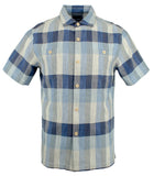 Men's Talmuda Bay Plaid Camp Shirt-VP-S