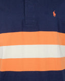 Men's Classic Fit Mesh Short Sleeve Polo Shirt NMlt X-Large Navy Multi
