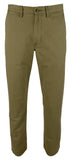 Men's Straight Fit Stretch Twill Chino Pants DGrn 40X32