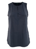 Lauren Ralph Lauren Women's Plus Size Sleeveless Keyhole Tank-B-3X Blue