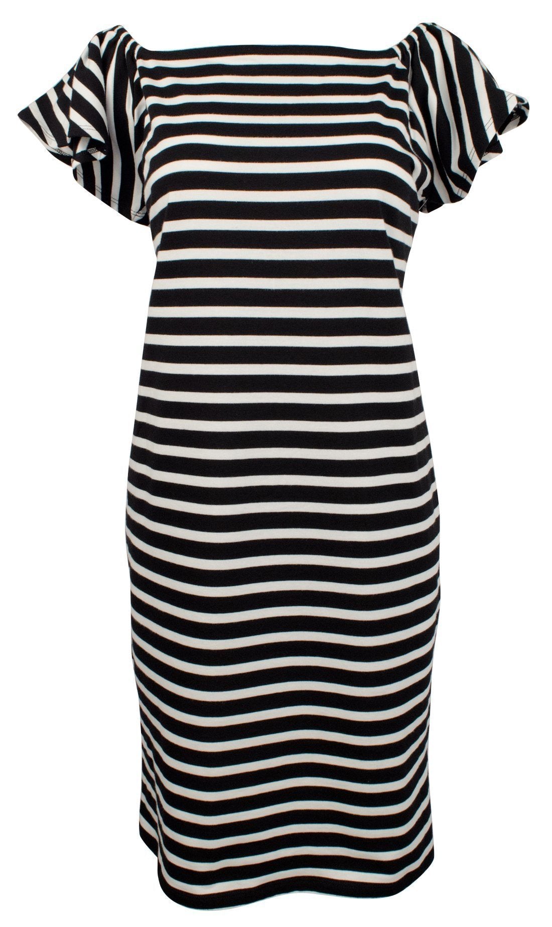 Lauren Ralph Lauren Women's Off-the-Shoulder Striped Dress