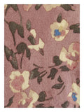 Lauren Ralph Lauren Women's Floral Cotton Blend Sweater (L, Purple Multi)
