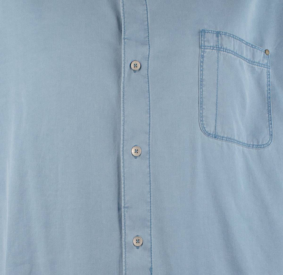 Tommy Bahama Men's Long Sleeve Tahitian Camp Shirt (Mambo Blue, 2XB)