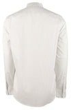 Men's Stretch MK Printed Slim Fit Long Sleeve Shirt Nickel