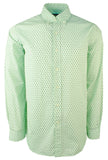 Ralph Lauren Men's Paisley Print Long Sleeve Shirt-G-S Green