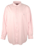 Men's Big & Tall Garment-Dyed Oxford Shirt Pnk 4XLT