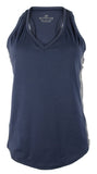 Southern Tide Kadın Nelli Skip Stripe Tank Top Gerçek Lacivert Küçük