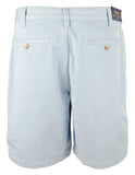 Men's Classic Fit Stretch 9" Flat Front Chino Shorts Blue 32