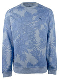 Tommy Bahama Men's Tobago Bay Pina Breezer Pullover Sweatshirt BIsls Medium