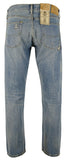 Men's The Hampton Relaxed Straight Fit Patch Jeans Blue