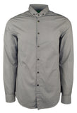Hugo Boss Men's Green Label C-Bilia Patterned Slim Fit Long Sleeve Shirt XL