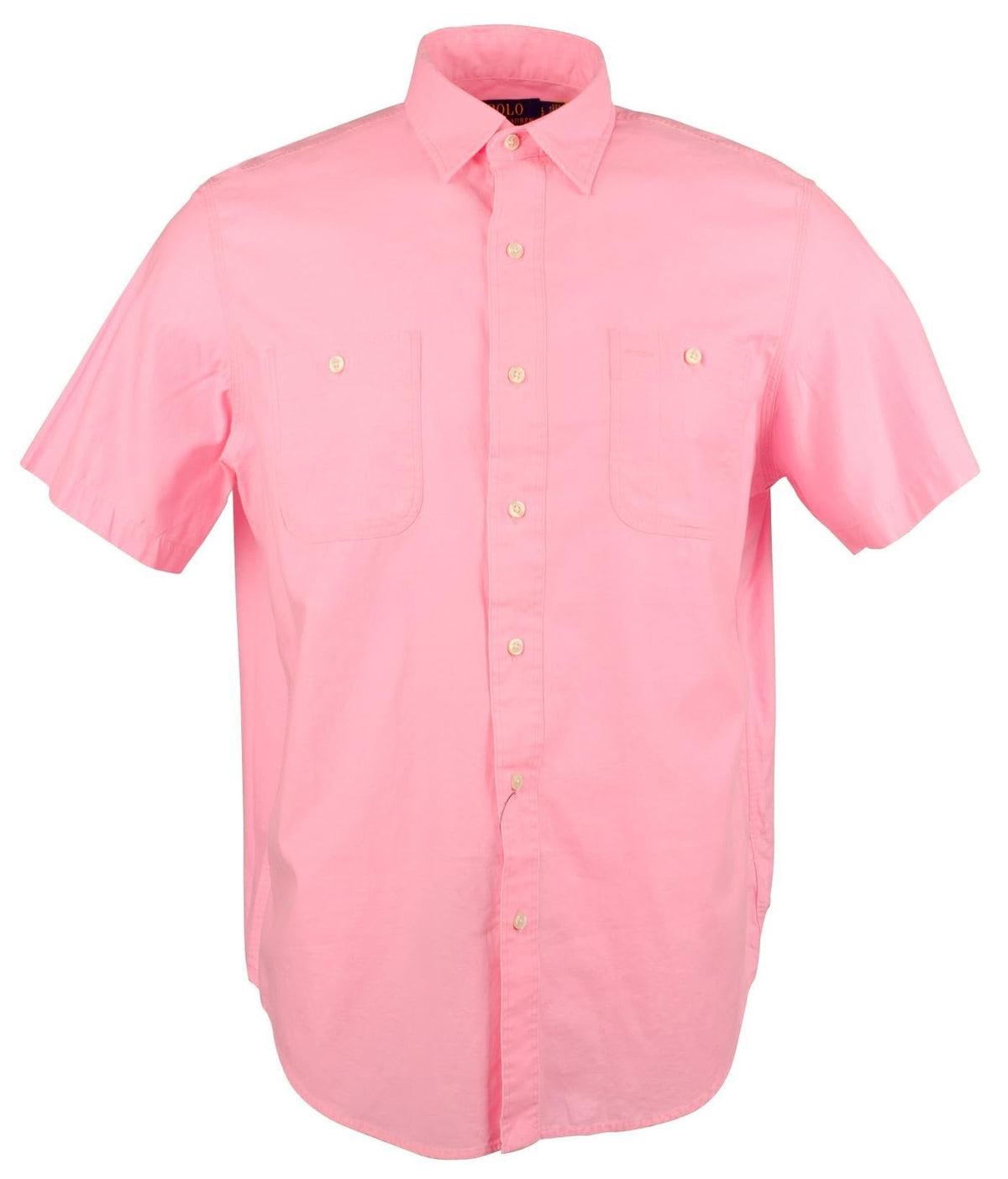 Polo Ralph Lauren Men's Classic Fit Washed Poplin Shirt Pnk X-Large Pink