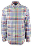 Polo Ralph Lauren Men's Oxford Plaid Slim Fit Stretch Long Sleeves