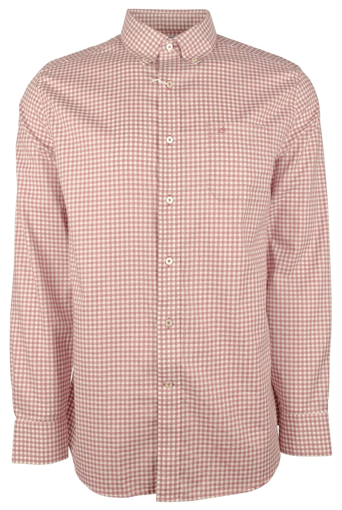 Southern Tide Men's Skipjack Mist Gingham Long Sleeves Shirt SR Small