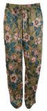 Ralph Lauren Womens Silky Casual Cropped Pants, Green, 12