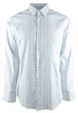 Hugo Boss Men's Enzo Regular Fit Plaid Long Sleeve Button Down Shirt 15.5 (32/33) Navy Blue