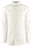 Boss Hugo Boss Men's Mabsoot Slim Fit Long Sleeve Button Down Shirt Large White