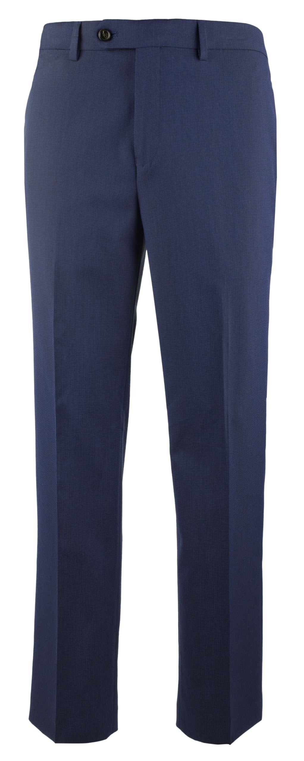 Ralph Lauren Men's Flat Front Slim Fit Dress Pants 38WX30L Navy