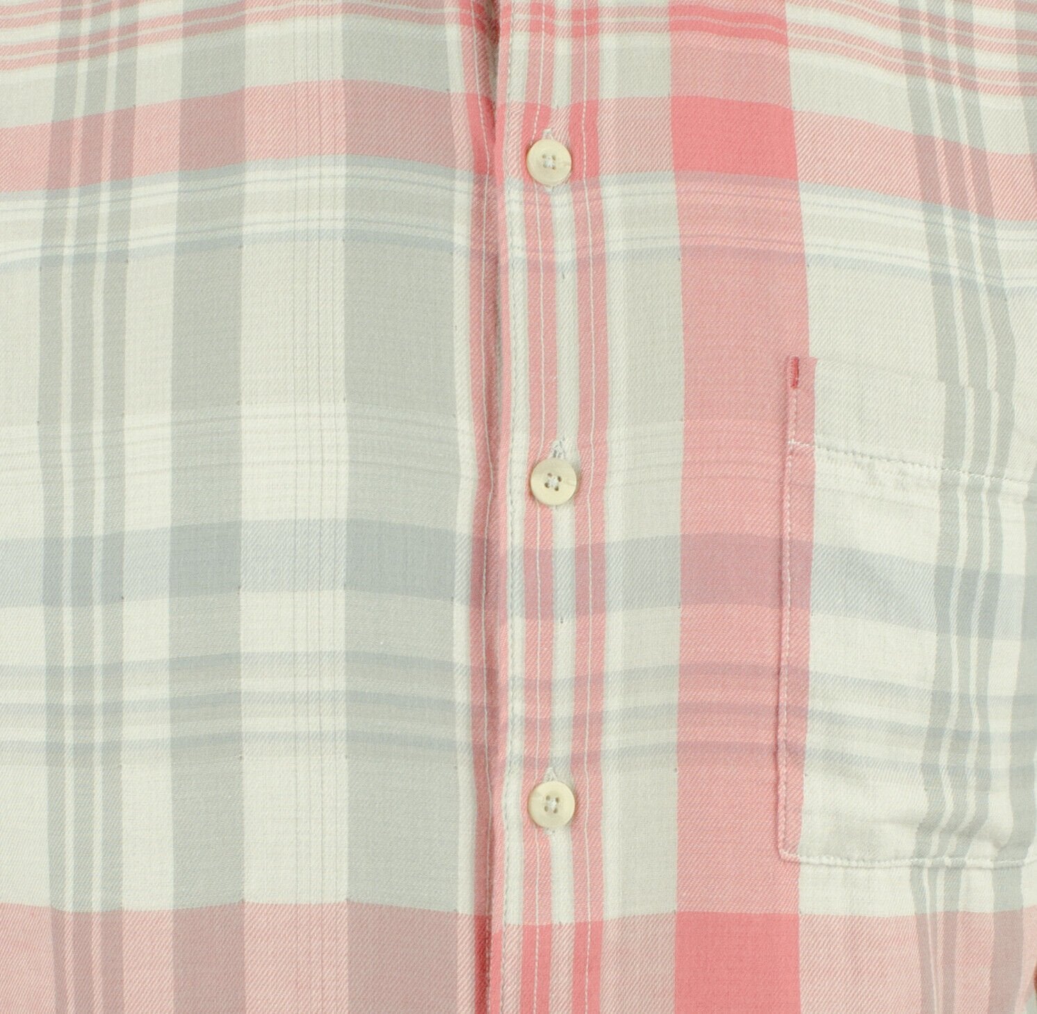 Customer Return Tommy Bahama Men's Monteverde Madras Button Down Shirt-P-M