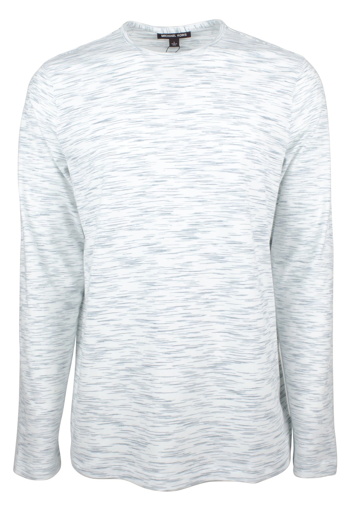 Men's Cotton Blend Crew Long Sleeve-W-XXL