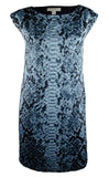 Michael Kors Women's Animal Studded Print Shift Dress PBl XS