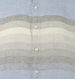Tommy Bahama Men's Raffia Blues Linen Long sleeved Shirt BBl XXL