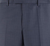 Hugo Boss Men's Leenon1 Flat Front Wool Unhemmed Dress Pants DB 32R Dark Blue