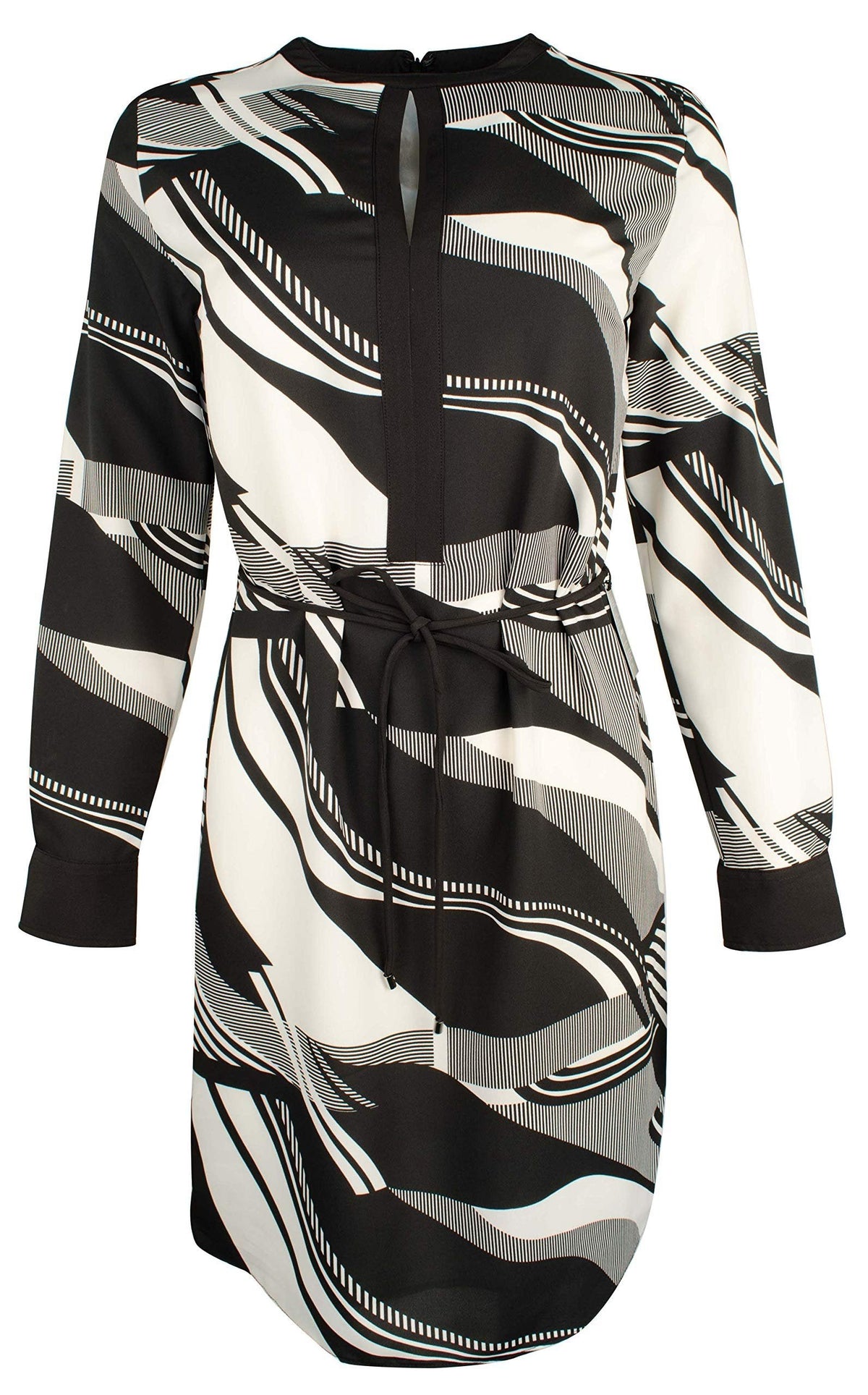 Ralph Lauren Women's Print Crepe Drawstring Dress