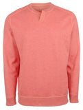 Tommy Bahama Flipfield Abaco Sudadera reversible para hombre, color coral puro, talla pequeña