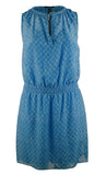 Lauren Ralph Lauren Women's Plus Size Sleeveless Printed Georgette Dress