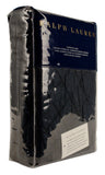 Ralph Lauren Home Journey's End Quilted Tait One Euro Sham Navy Blue 26 x 26 IN