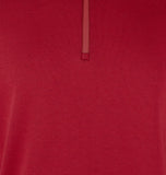 Hugo Boss Men's Big & Tall Sidney Jersey Quarter Zip Pullover 4XL Bright Red